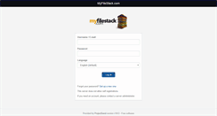 Desktop Screenshot of myfilestack.com